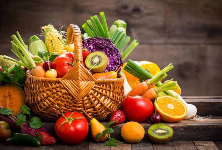 Frutas y verduras si quieres tener una vida larga y feliz